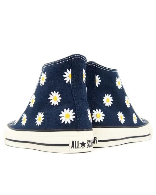 Converse Blue Chuck Taylor All Star Hi 'Daisyflower' for men