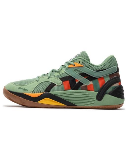 PUMA Green Trc Blaze Court X Fives 'Dusty Forest' for men