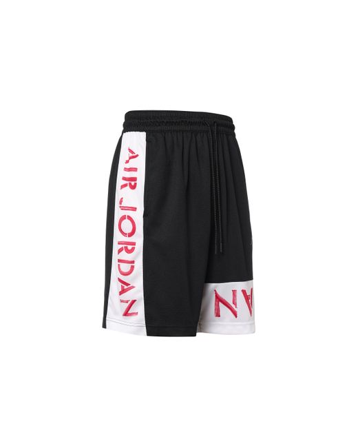 Nike Black Contrasting Colors Breathable Basketball Sports Shorts for men