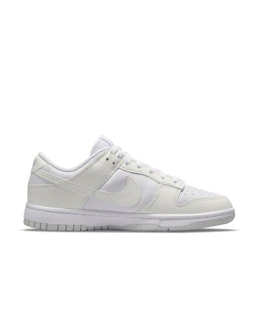 Nike White Dunk Low Next Nature