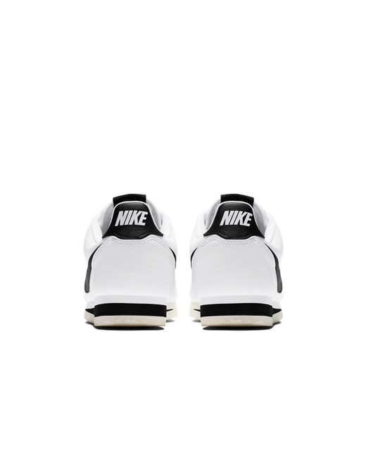 Nike White Classic Cortez Leather Se 'Sail' for men