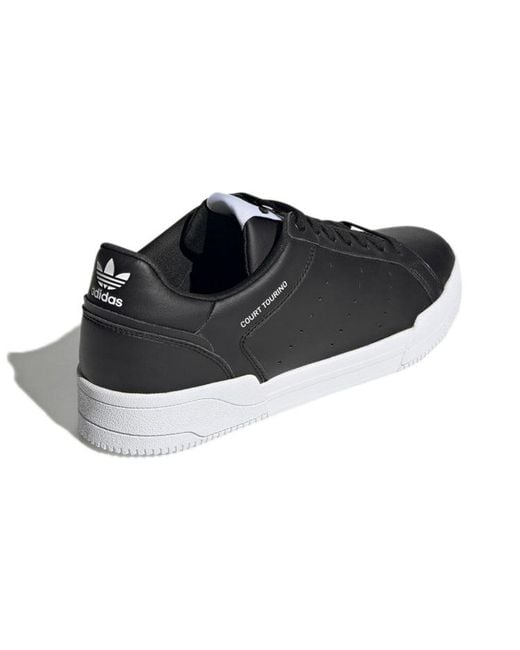 Adidas Black Court Tourino for men