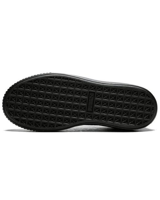 PUMA Black (Wmns) Suede Platform 'Crushed Gem