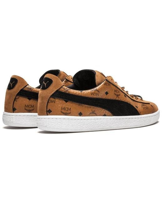 PUMA Brown Mcm X Suede 'Buckthorn' for men