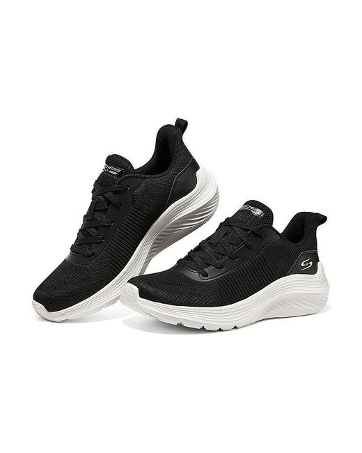 Skechers Black (Wmns) Bobs Squad Waves