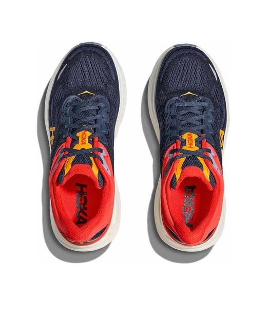 Hoka One One Red Bondi 9 'Varsity Nautical' for men