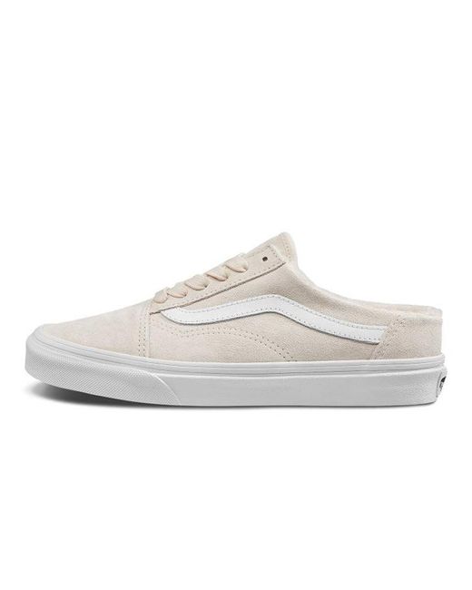 Vans White Old Skool Mule for men