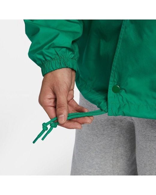 Nike Green Club Coach Jacket for men