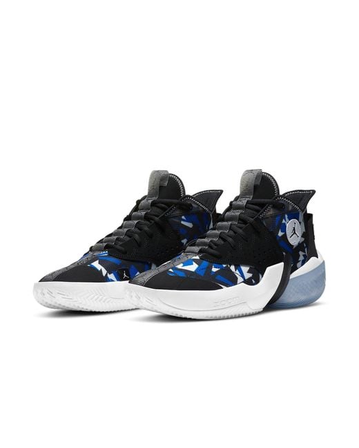 Nike Blue React Elevation Pf 'Fractal Pattern for men