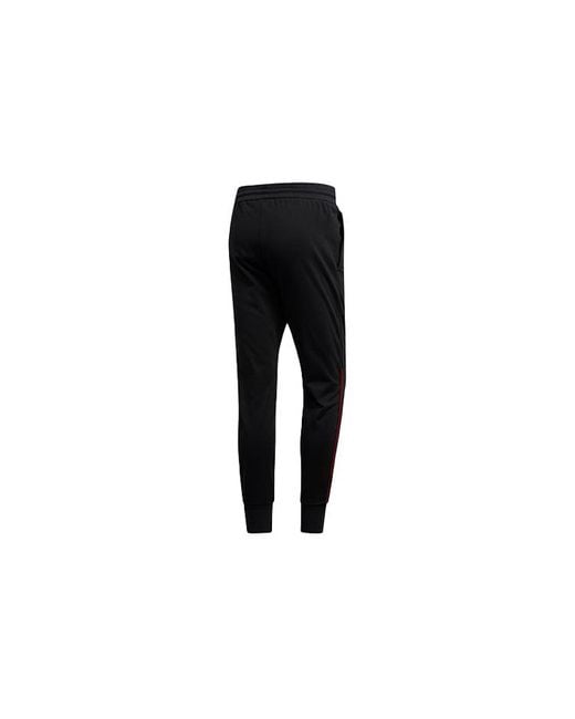Adidas Black Cny Spt Pant Basketball Sports Training Bundle Feet Long Pants for men