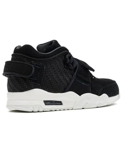 Nike Black Air Trainer Cruz Suede' for men