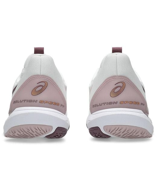 Asics White Solution Speed Ff3 Tennis Shoes