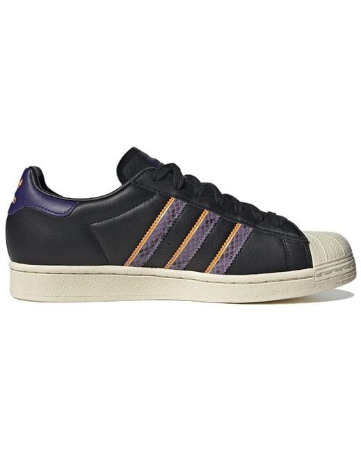 Adidas Blue Superstar Fusion Snakeskin' for men