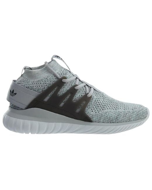 Adidas Gray Tubular Nova Shoes for men