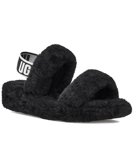 Ugg Black (Wmns) Oh Yeah Thick Sole Sandals