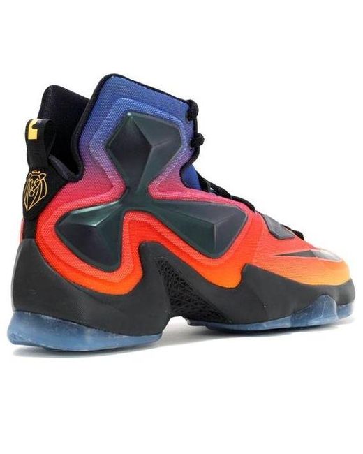 lebron 13 blue and red