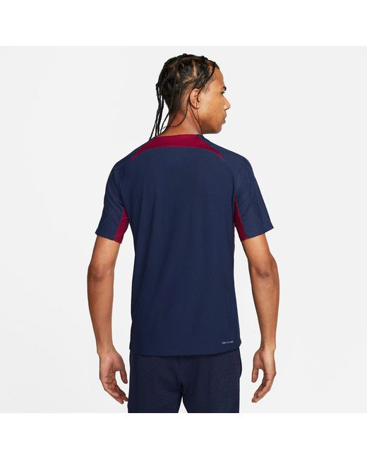 Nike Blue Dri-Fit Adv Paris Saint-Germain Jerseys for men