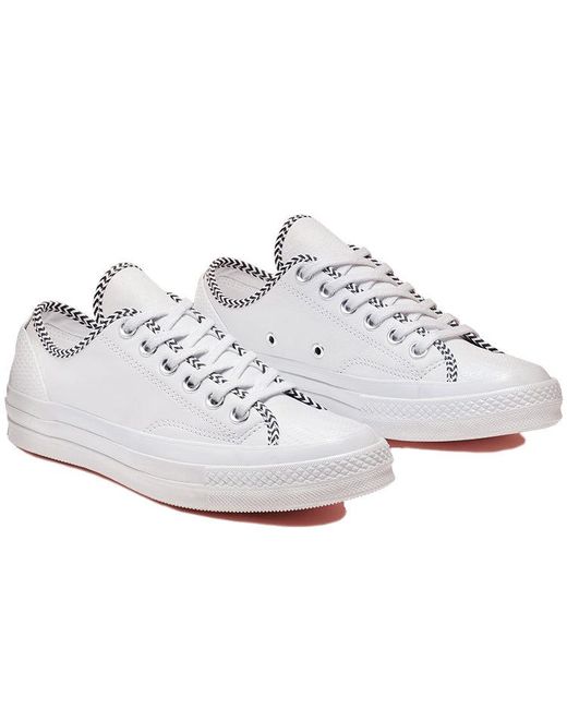 Converse White (Wmns) Chuck 1970S Mission-V Low Top Stripe Line