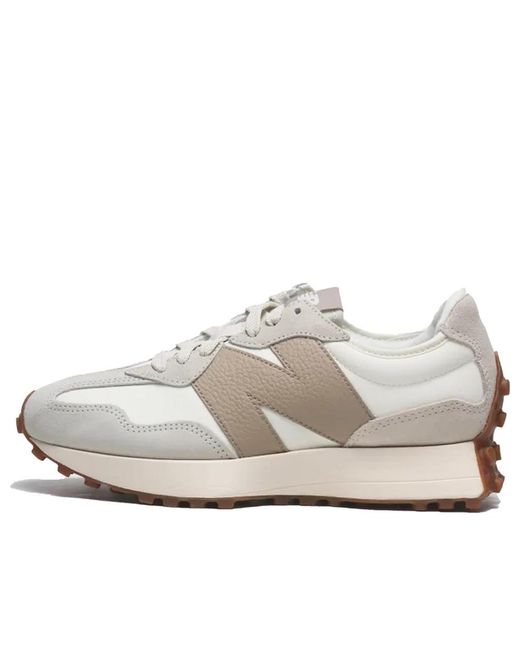 New Balance White 327 'Moonbeam Driftwood' for men