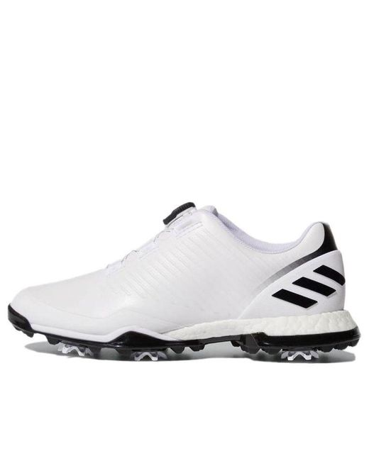 adidas Adipower 4orged Boa in White | Lyst
