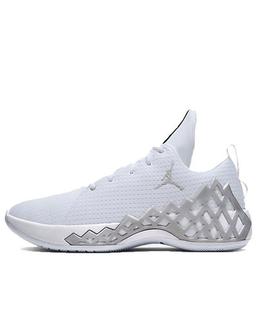 Nike Jordan Jumpman Diamond Low Pf 'white Silver' for Men | Lyst