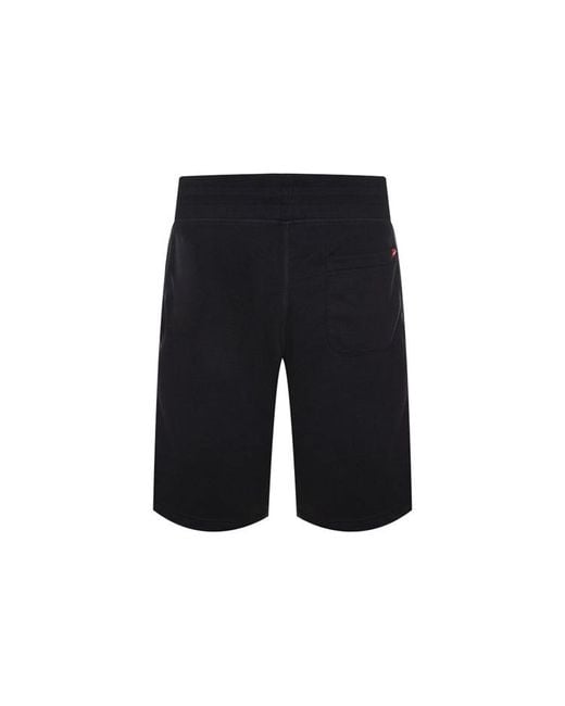 New Balance Blue Essentials Stacked Logo Shorts for men