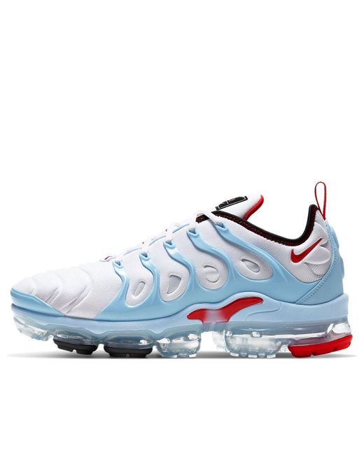 red blue vapormax plus