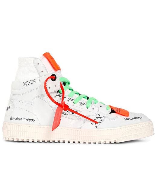 Off-White c/o Virgil Abloh White Off-Court 3.0 High 'Graffiti' for men