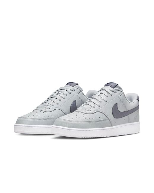 Nike White Court Vision Low Next Nature 'Light Carbon' for men