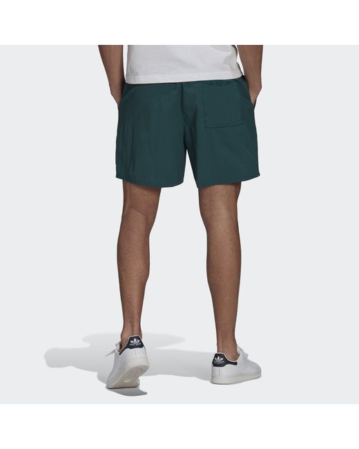 Adidas Green Originals Artist Shorts Pocket Sports Drawstring for men