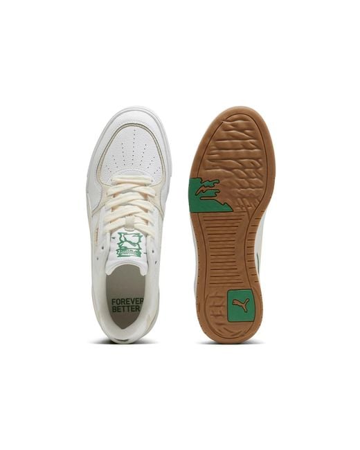 PUMA White Ca Pro Ripple Earth for men