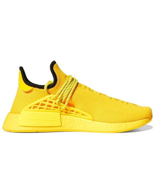 adidas Originals Adidas Pharrell X Nmd Human Race 'yellow' for Men | Lyst