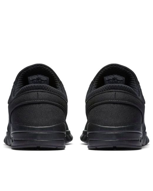 Nike Black Stefan Janoski Max Sb 'Triple' for men