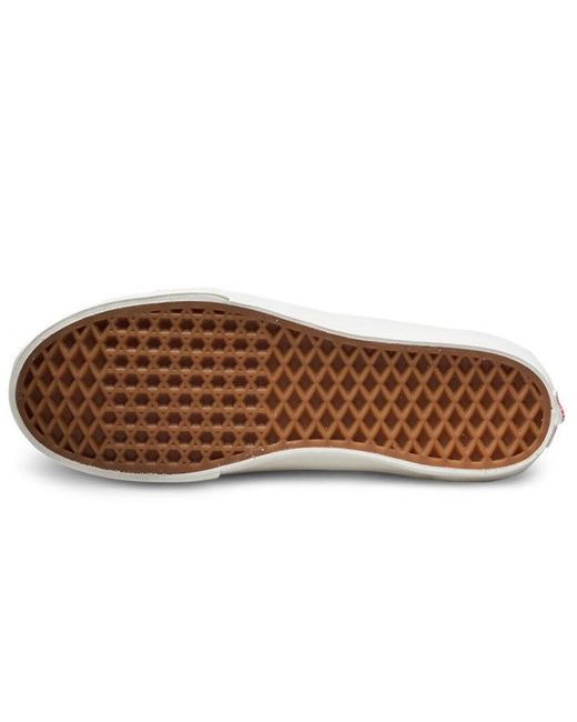 Vans Brown Slip-On Sneakers for men