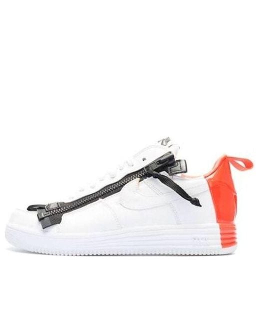 Nike White Acronym X Lunar Force 1 Sp 'Zip' for men