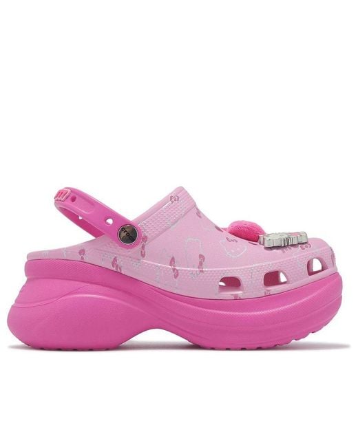 CROCSTM Pink (Wmns) X Hello Kitty Classic Bae Clog