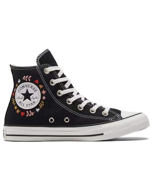 Converse Black (Wmns) Chuck Taylor All Star High 'It's Okay To Wander'