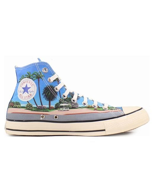 Converse Blue All Star Us Hi X Hiroshi Nagai for men