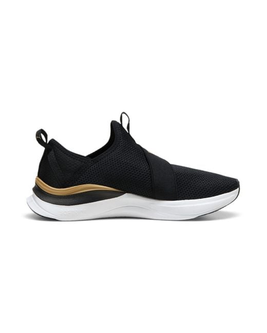 PUMA Black (Wmns) Softride Harmony Slip-On