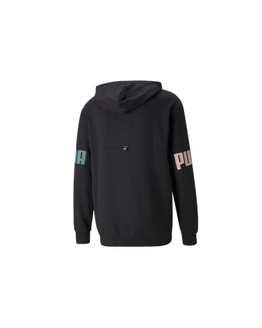 PUMA Blue Power Logo Printing Sports for men