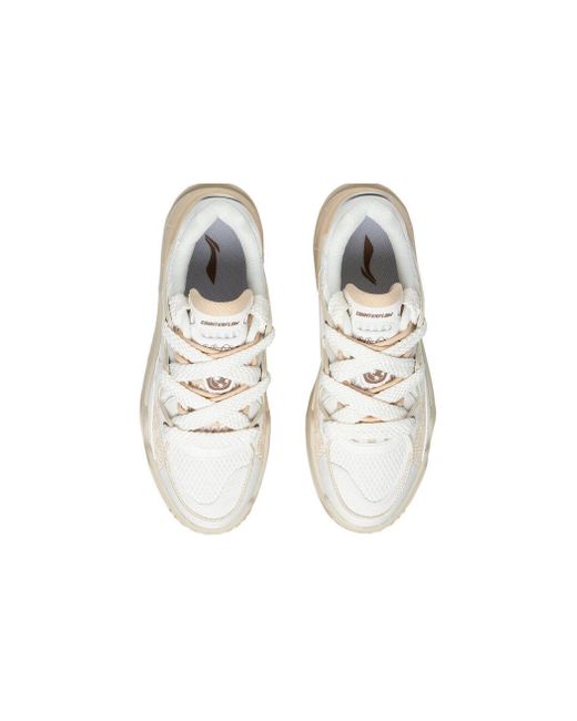Li-ning White (Wmns) Cf Flash Star 2.0 Light'