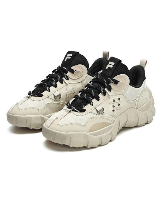 Fila White Bone Sneakers for men