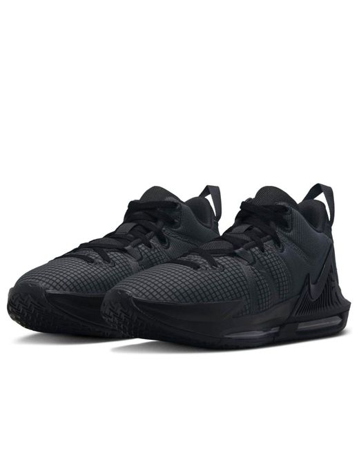 Nike Black Lebron Witness 7 Ep Anthracite' for men