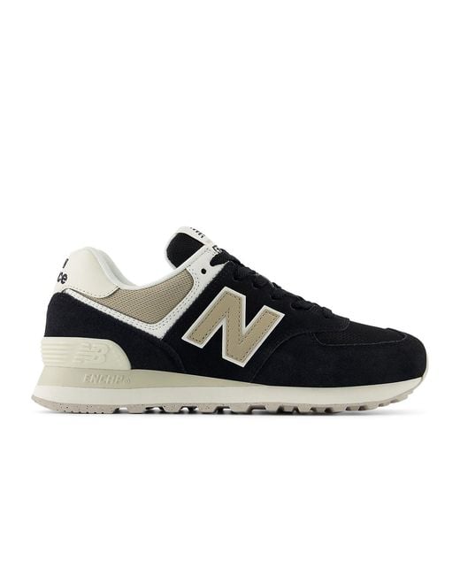 New Balance Black (Wmns) 574 Elephant Bone'