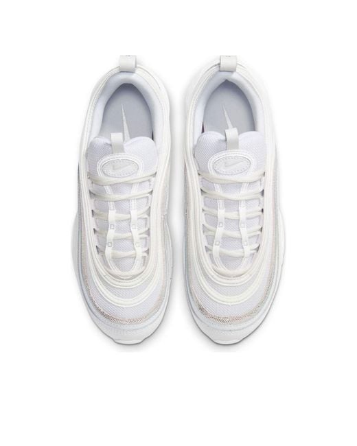 Nike White Air Max 97 Chrome Reflective' for men