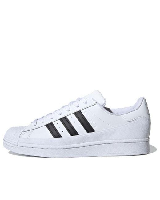 Adidas White Superstar Mg