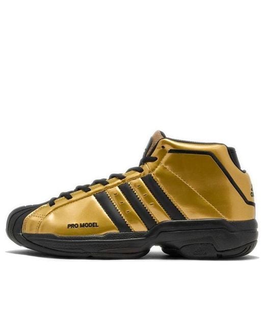 Adidas Brown Pro Model 2G Metallic' for men