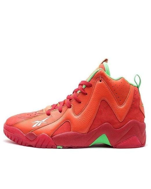 Reebok Red Hurrikaze 2 Mid 'Chili Pepper' for men