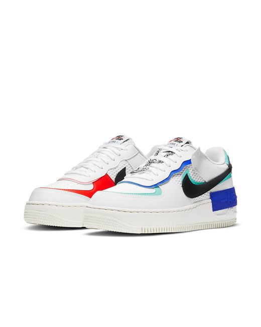 Nike Blue (Wmns) Air Force 1 Shadow