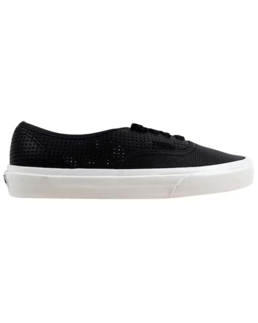 Vans Black Authentic Dx Square Perf for men